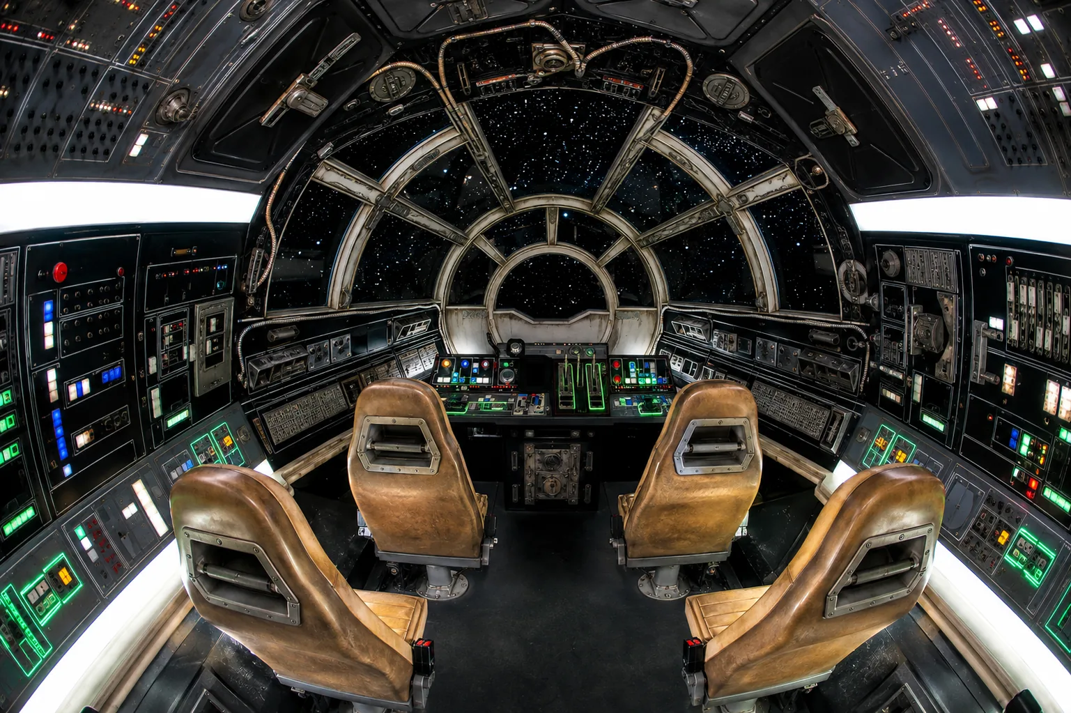 Millennium Falcon cockpit